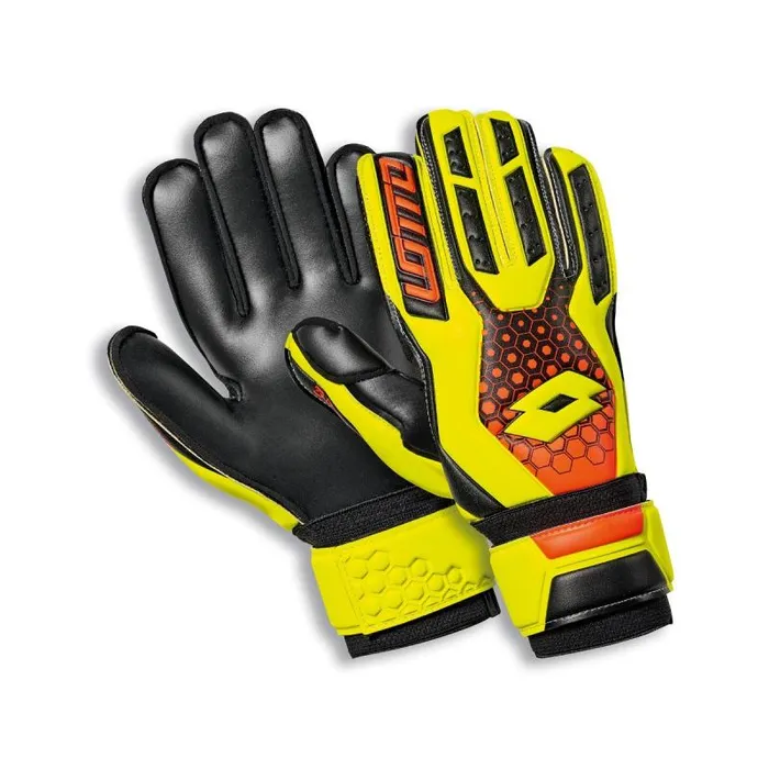 Lotto Sport Soccer Man GLOVE GK SPIDER 500 0wn Safety Yellowfanta Fluo