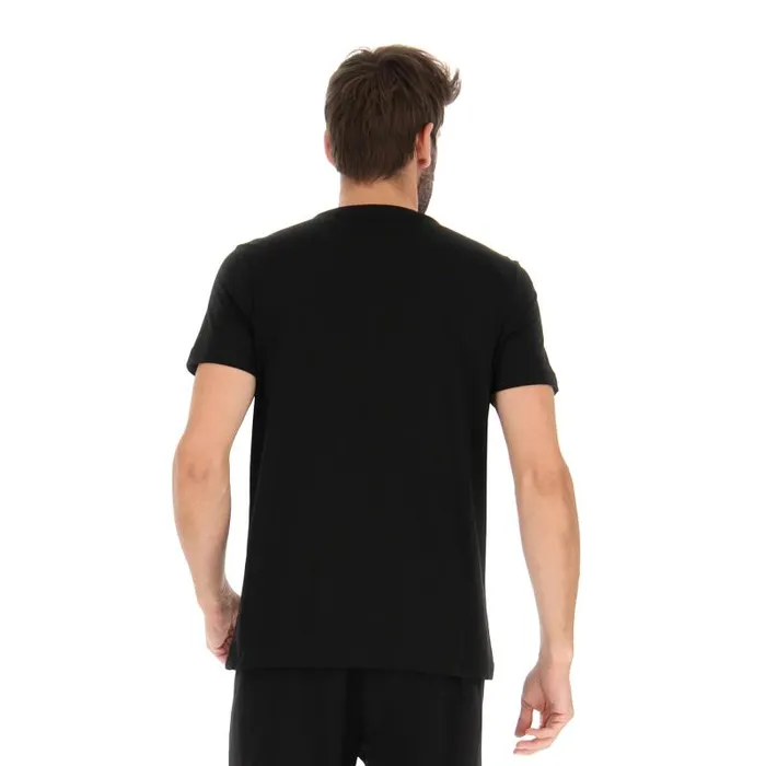 Lotto Sport TShirts Man LOGO VIII TEE 2 All Black