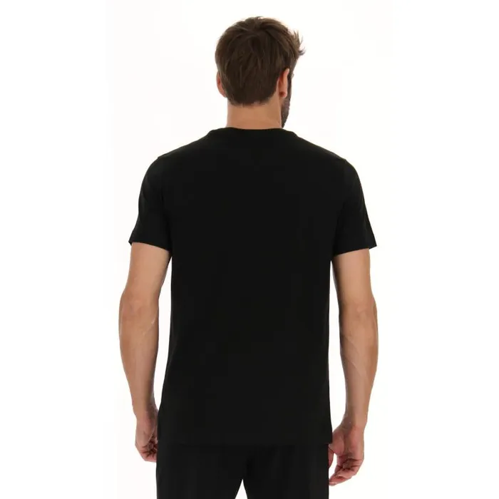 Lotto Sport TShirts ManWoman MSC TEE All Black Lotto Sport TShirts ManWoman MSC TEE All Black