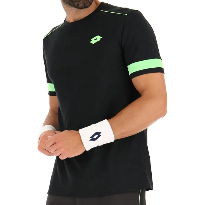 Lotto Sport TShirts ManWoman SUPERRAPIDA V TEE All Blackgreen Apple Neo Lotto Sport TShirts ManWoman SUPERRAPIDA V TEE All Blackgreen Apple Neo