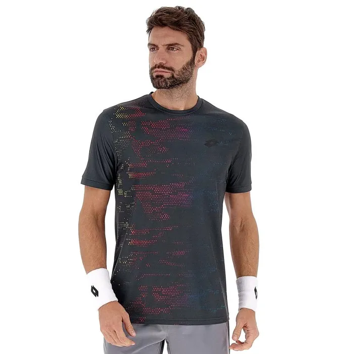 Lotto Sport TShirts ManWoman SUPERRAPIDA VII TEE Ebony