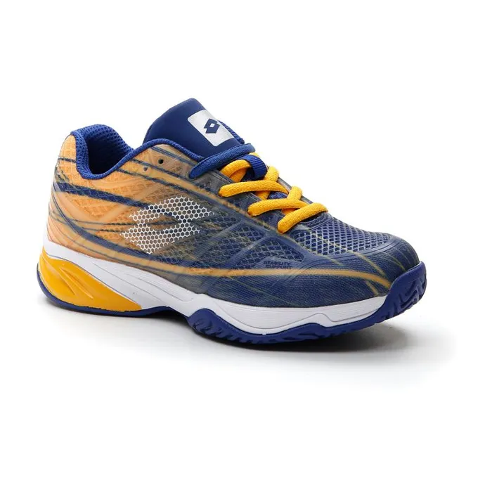 Lotto Sport Tennis and Padel KidsManWoman MIRAGE 300 ALR JR Sodalite Blueall Whitesaffron