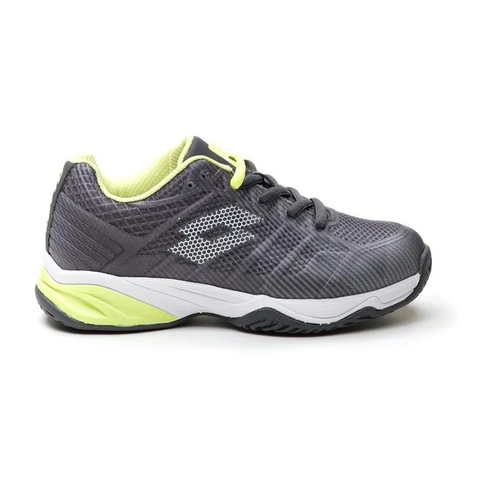 Lotto Sport Tennis and Padel KidsManWoman MIRAGE 300 III ALR JR Asphaltall Whitesharp Green