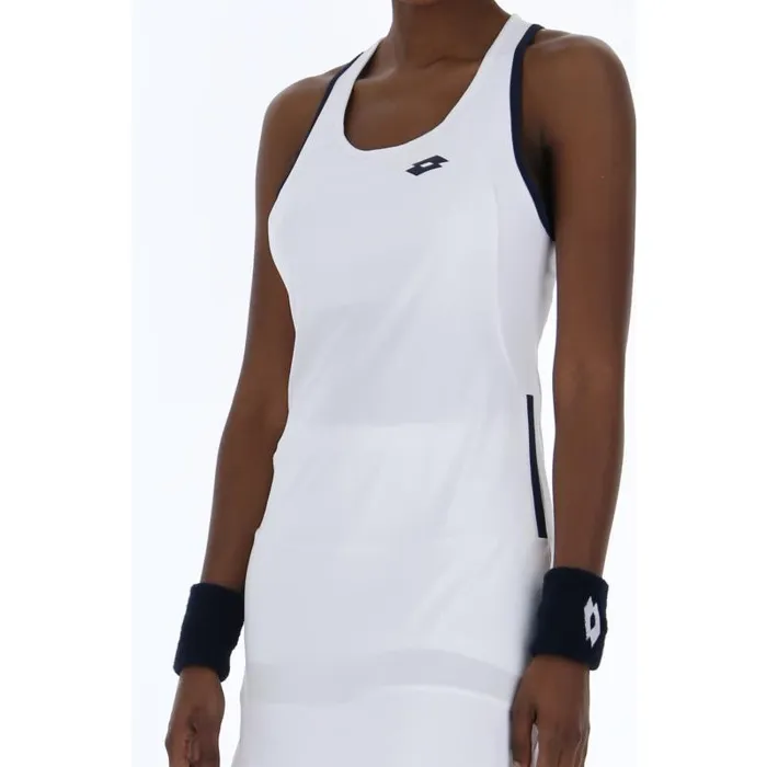 Lotto Sport Tennis WomanMan SQUADRA W II DRESS PL Bright White Lotto Sport Tennis WomanMan SQUADRA W II DRESS PL Bright White