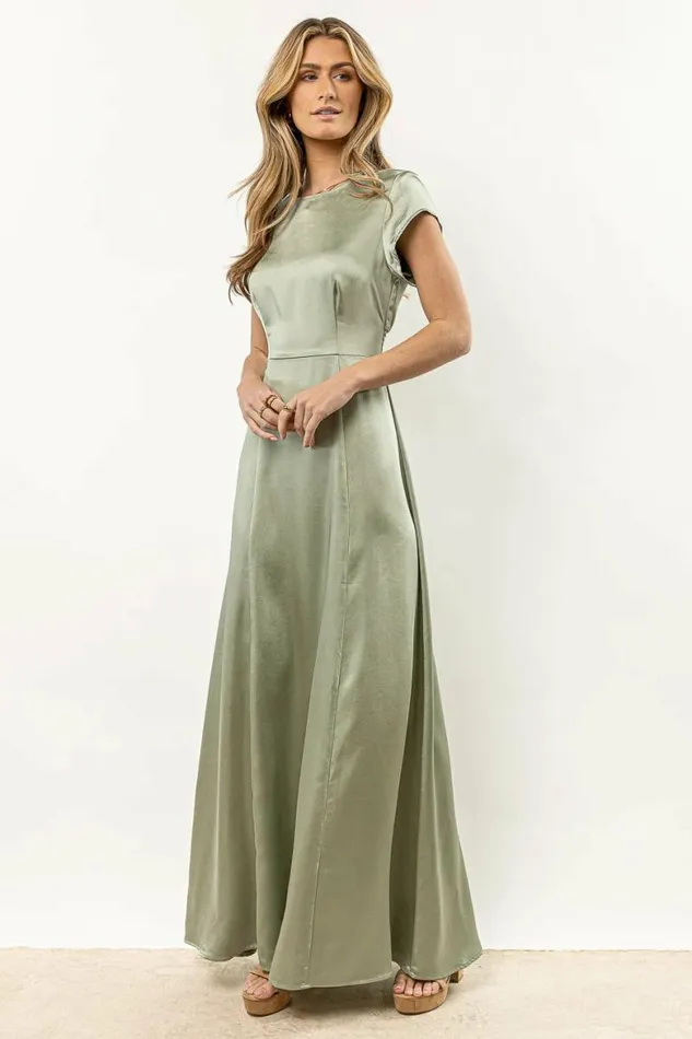 Lucille Maxi Dress In Sage 8211 FINAL SALE Sage Women Bohme Dresses