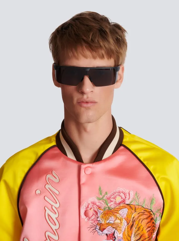 Major Sunglasses Black MenWomen Balmain Eyewear