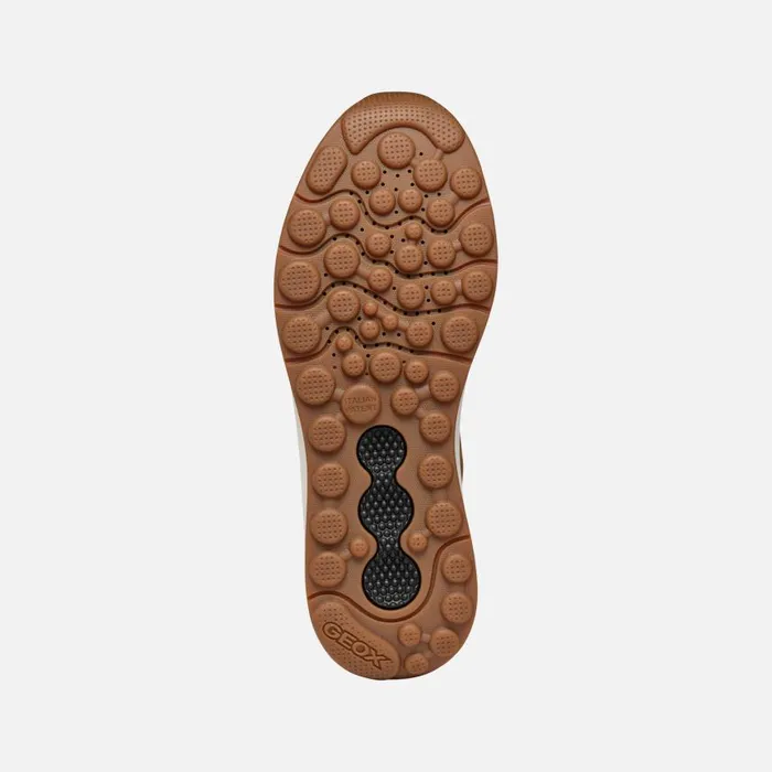 Man Geox Ankle Boots SPHERICA ACTIF X2 ABX MAN OchreDark Coffee Mid Calf Boots Ochredark Coffee