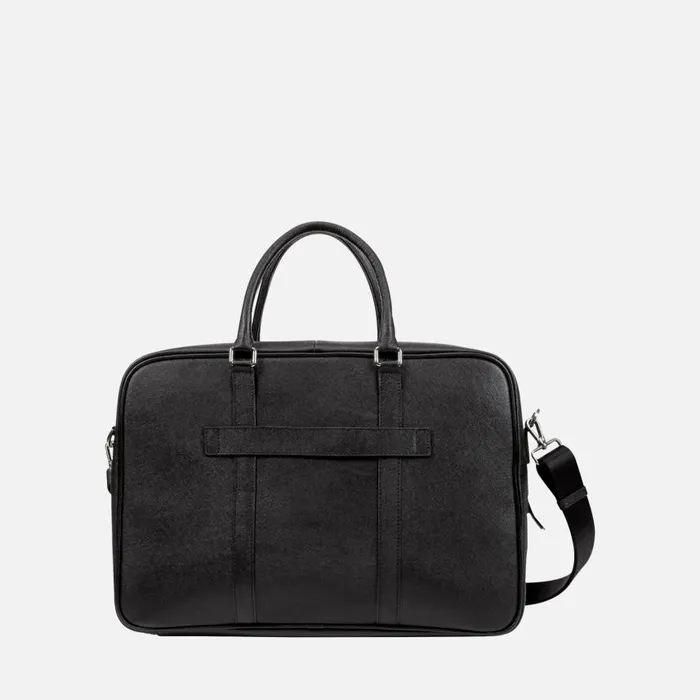 Man Geox Bags GIOURNEYER MAN Black Work Bag Black