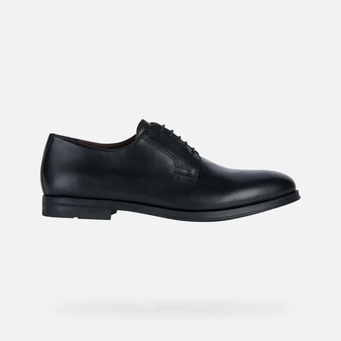 Man Geox Formal Shoes DECIO Men039s Black Special Occasion Shoes Collection Black