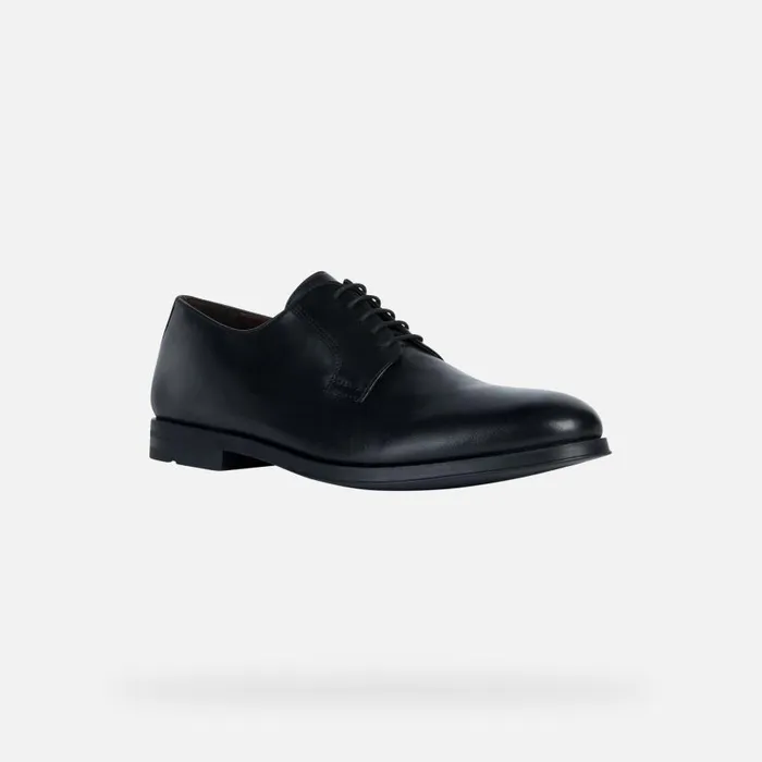 Man Geox Formal Shoes DECIO Men039s Black Special Occasion Shoes Collection Black