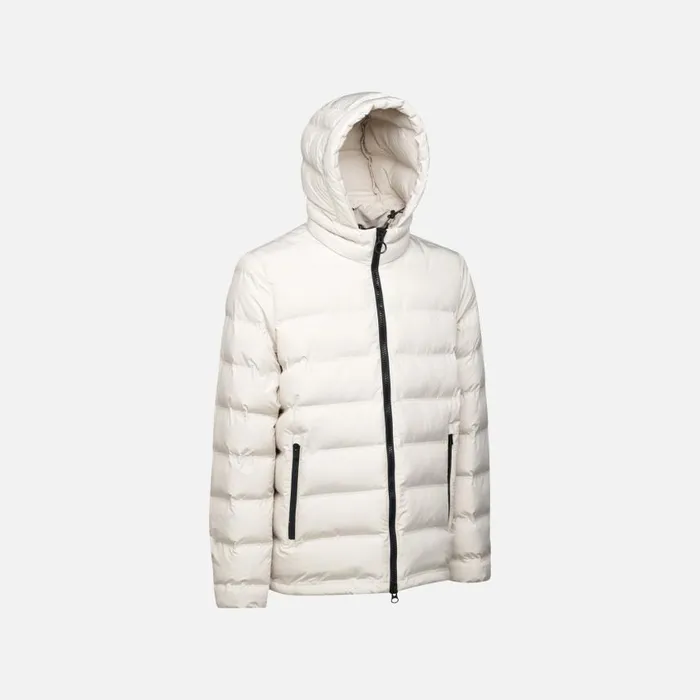 Man Geox Jackets SPHERICA MAN Rainy Day Short Parka Rainy Day