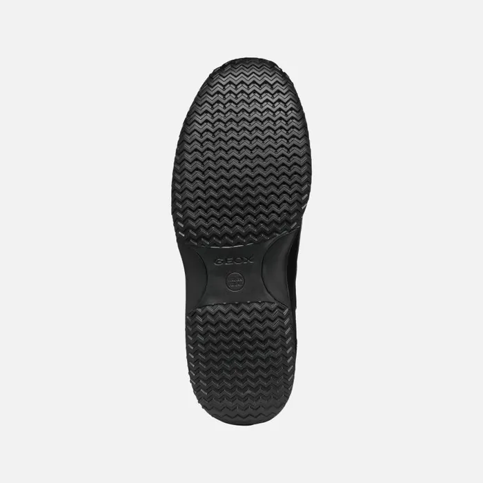 Man Geox Sneakers HAPPY MAN Black Low Top Sneakers Black