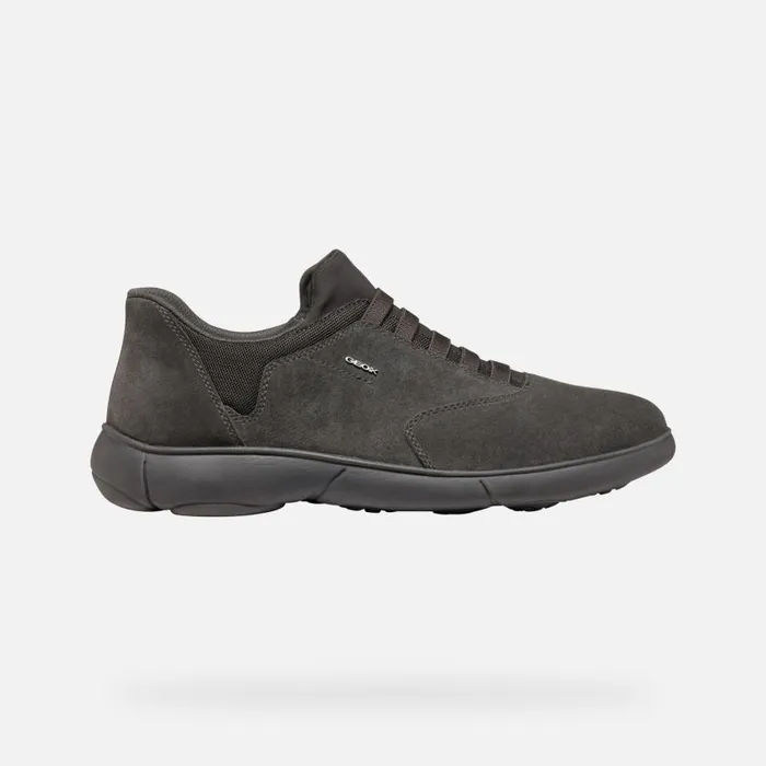 Man Geox Sneakers NEBULA 20 MAN Mud Low Top Sneakers Mud