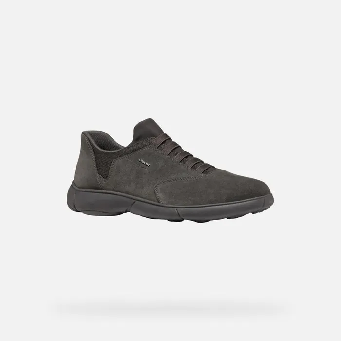 Man Geox Sneakers NEBULA 20 MAN Mud Low Top Sneakers Mud