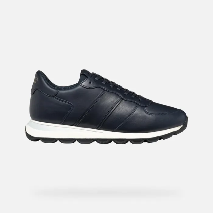 Man Geox Sneakers SPHERICA VSERIES MAN Navy Low Top Sneakers Navy