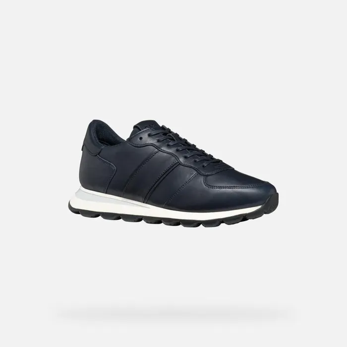 Man Geox Sneakers SPHERICA VSERIES MAN Navy Low Top Sneakers Navy