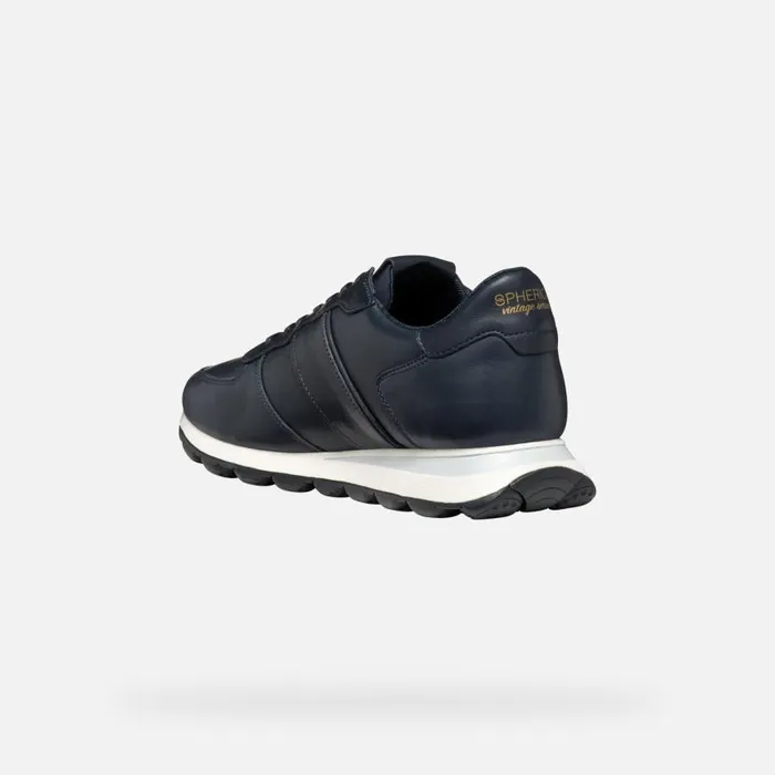 Man Geox Sneakers SPHERICA VSERIES MAN Navy Low Top Sneakers Navy