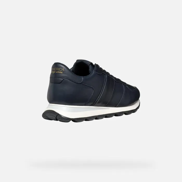 Man Geox Sneakers SPHERICA VSERIES MAN Navy Low Top Sneakers Navy