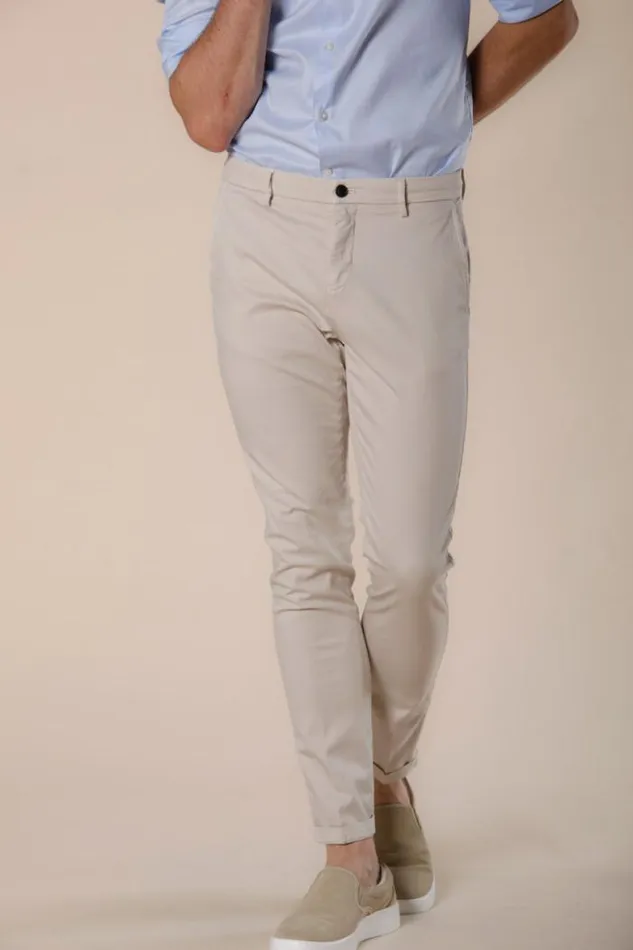 Man Osaka Style Chino Pants In Tencel And Cotton Tricot Carrot Fit Mason039s Pants