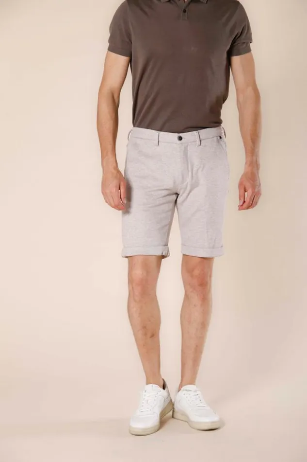 Man Torino Jog 1 Chino Jogger Bermuda In Piquet Double Face Slim Mason039s Bermuda