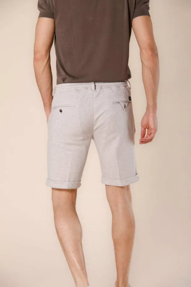 Man Torino Jog 1 Chino Jogger Bermuda In Piquet Double Face Slim Mason039s Bermuda