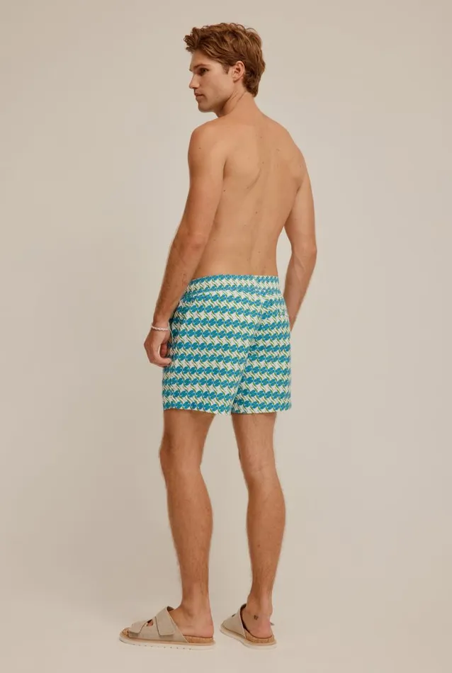 Man Venroy Swim Shorts Printed Swim Short