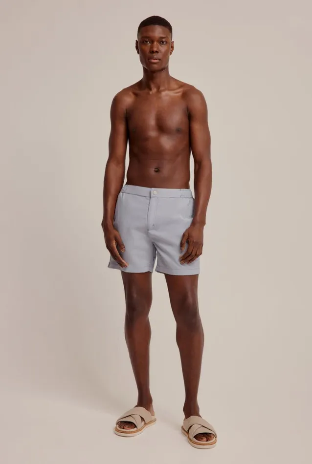 Man Venroy Swim Shorts Striped Snaplock Swim Short