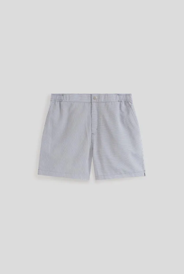 Man Venroy Swim Shorts Striped Snaplock Swim Short