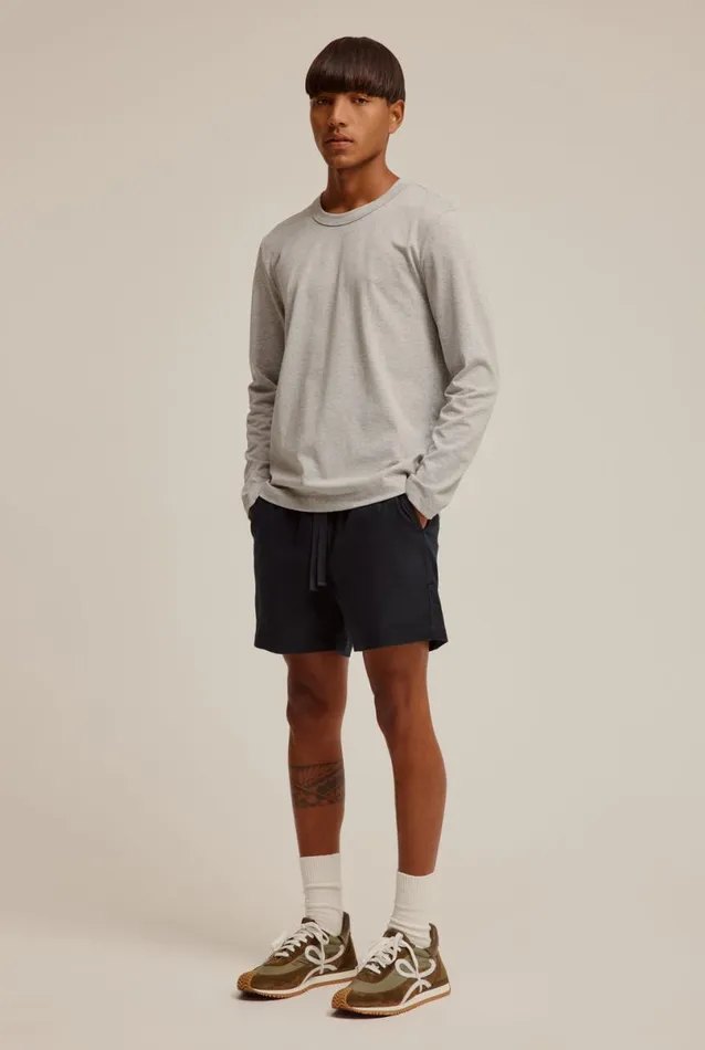 Man Venroy TShirts Long Sleeve Cotton TShirt