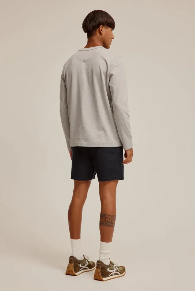Man Venroy TShirts Long Sleeve Cotton TShirt