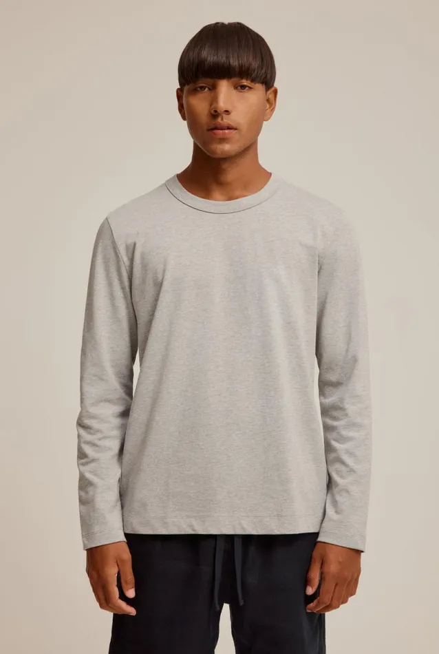 Man Venroy TShirts Long Sleeve Cotton TShirt