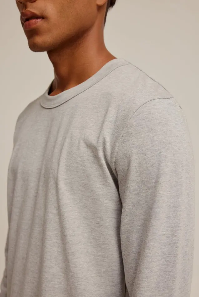 Man Venroy TShirts Long Sleeve Cotton TShirt
