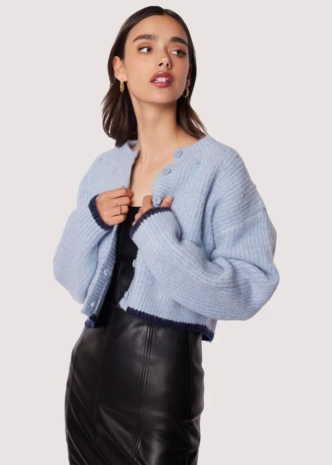 Manon Cardigan Iceblue Women Lost Wander Outerwear