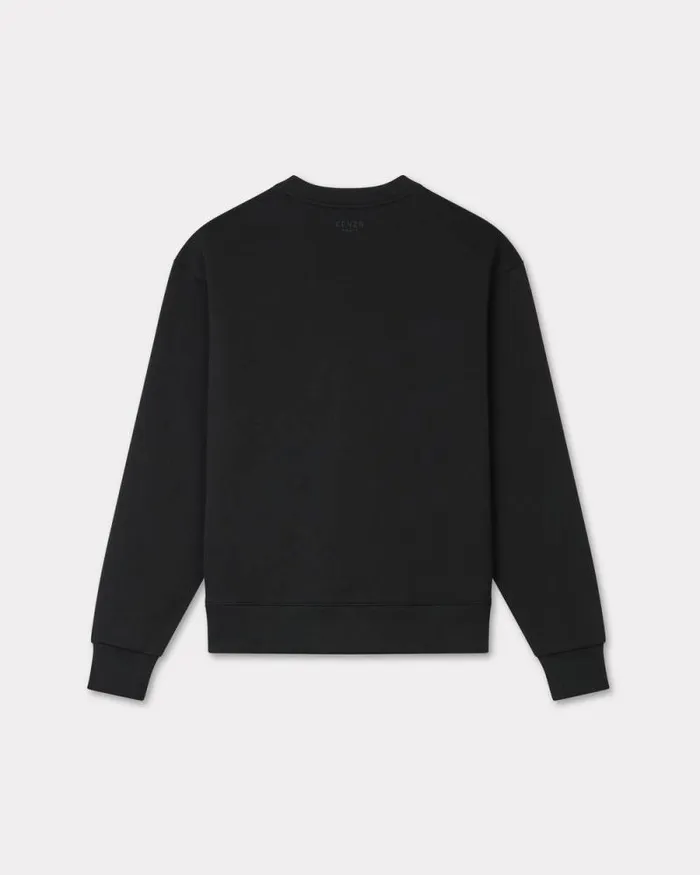 Men 039Lunar New Year039 Embroidered Sweatshirt In Cotton Black Kenzo Sweatshirts And Hoodies