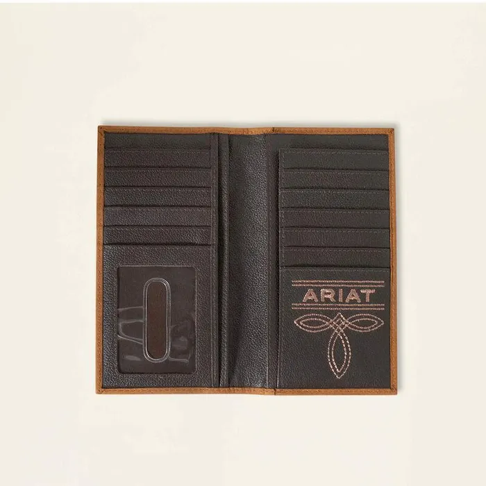 Men Bags and Wallets Ariat Southwest Rodeo Wallet Black