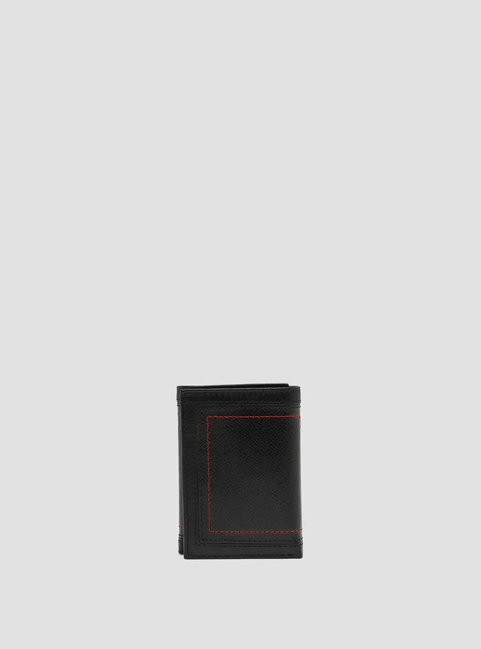 Men Bags and Wallets GUESS Black Ramona Trifold Wallet