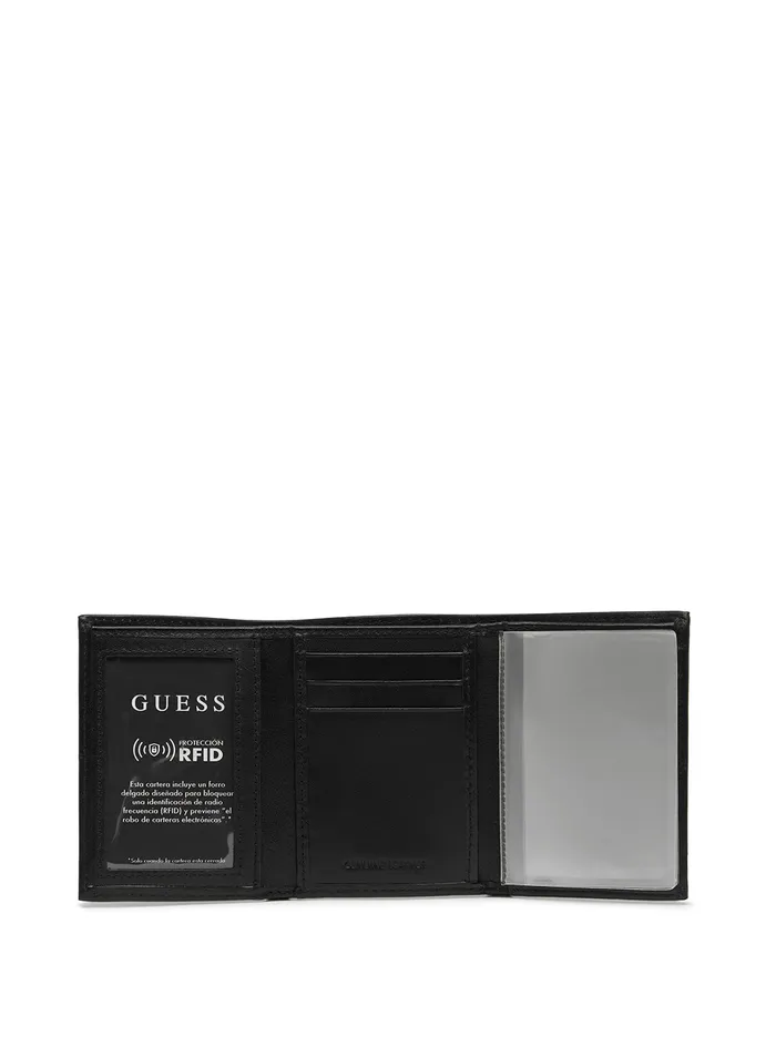 Men Bags and Wallets GUESS Black Ramona Trifold Wallet Men Bags and Wallets GUESS Black Ramona Trifold Wallet