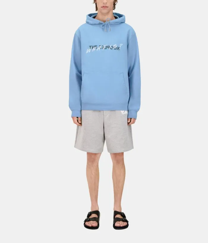 Men Blue What Is Hoodie THE KOOPLES Sweatshirts and Sweatpants