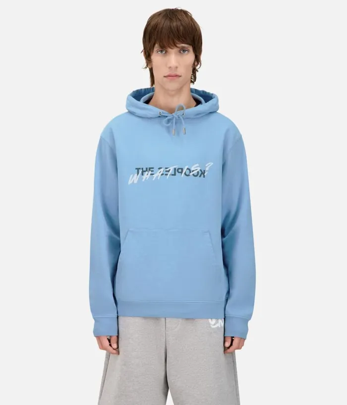 Men Blue What Is Hoodie THE KOOPLES Sweatshirts and Sweatpants