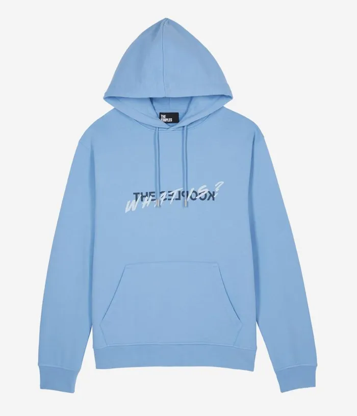 Men Blue What Is Hoodie THE KOOPLES Sweatshirts and Sweatpants