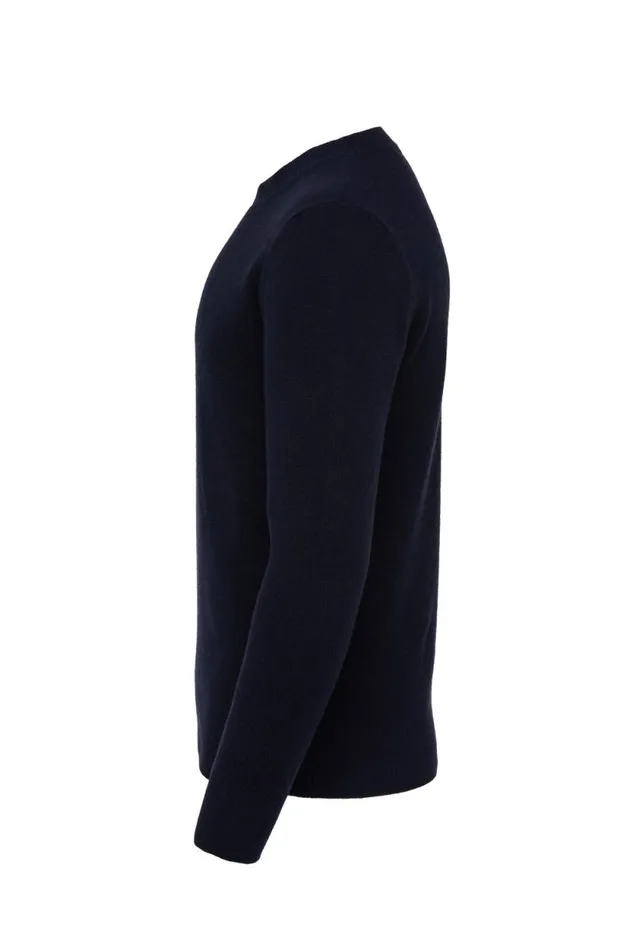 Men Byron Crew Neck Knit Navy Holland Cooper Knitwear