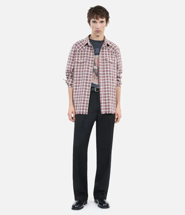 Men Checked Shirt THE KOOPLES Shirts