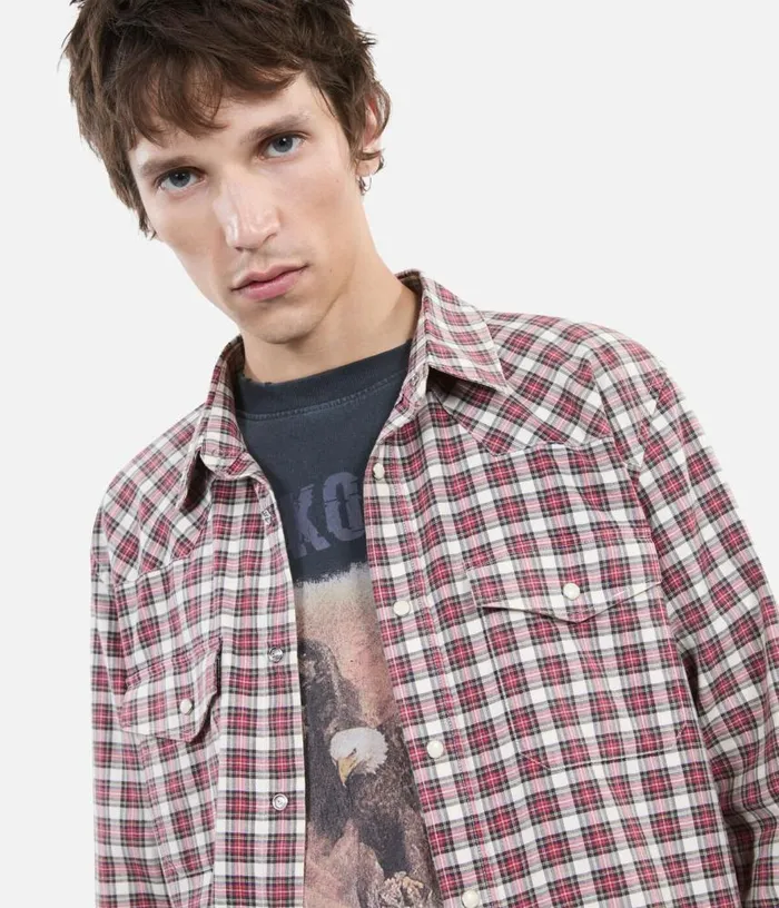 Men Checked Shirt THE KOOPLES Shirts