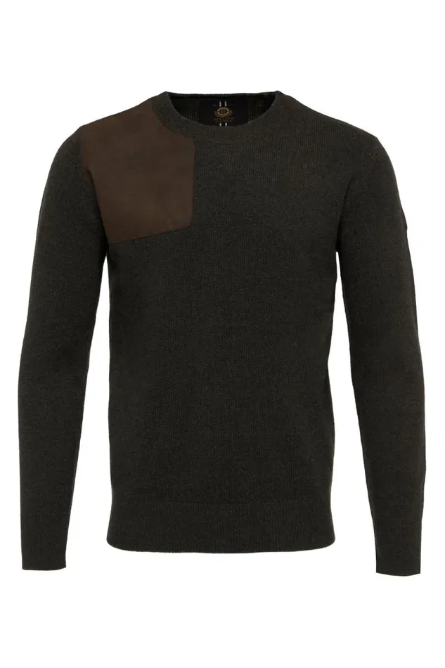 Men Country Crew Neck Knit Moss Holland Cooper Knitwear Men Country Crew Neck Knit Moss Holland Cooper Knitwear