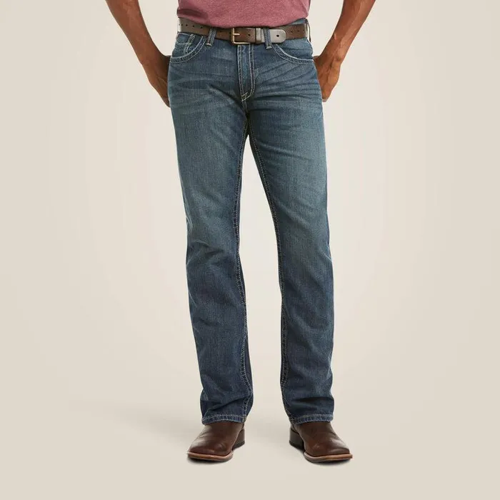 Men Denim Ariat M5 Slim Deadrun Stackable Straight Leg Jean Deadrun