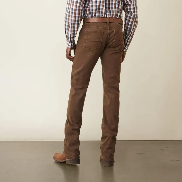 Men Denim Ariat M7 Grizzly Straight Jean Peat