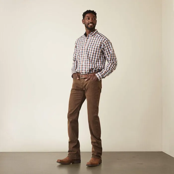 Men Denim Ariat M7 Grizzly Straight Jean Peat