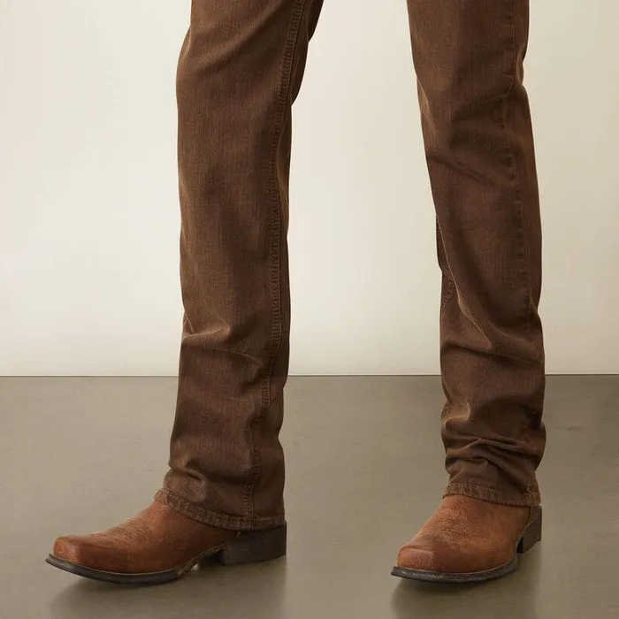 Men Denim Ariat M7 Grizzly Straight Jean Peat