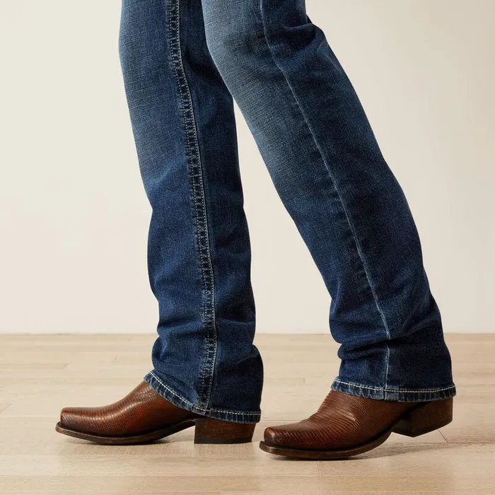 Men Denim Ariat M7 Slim Wesley Straight Leg Jeans Kenny