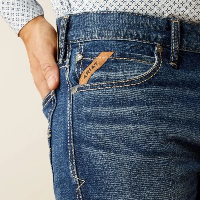 Men Denim Ariat M8 Modern Ashton Straight Leg Jeans Champ Men Denim Ariat M8 Modern Ashton Straight Leg Jeans Champ